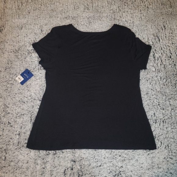 Apt 9 crew neck black t-shirt - Picture 9 of 11